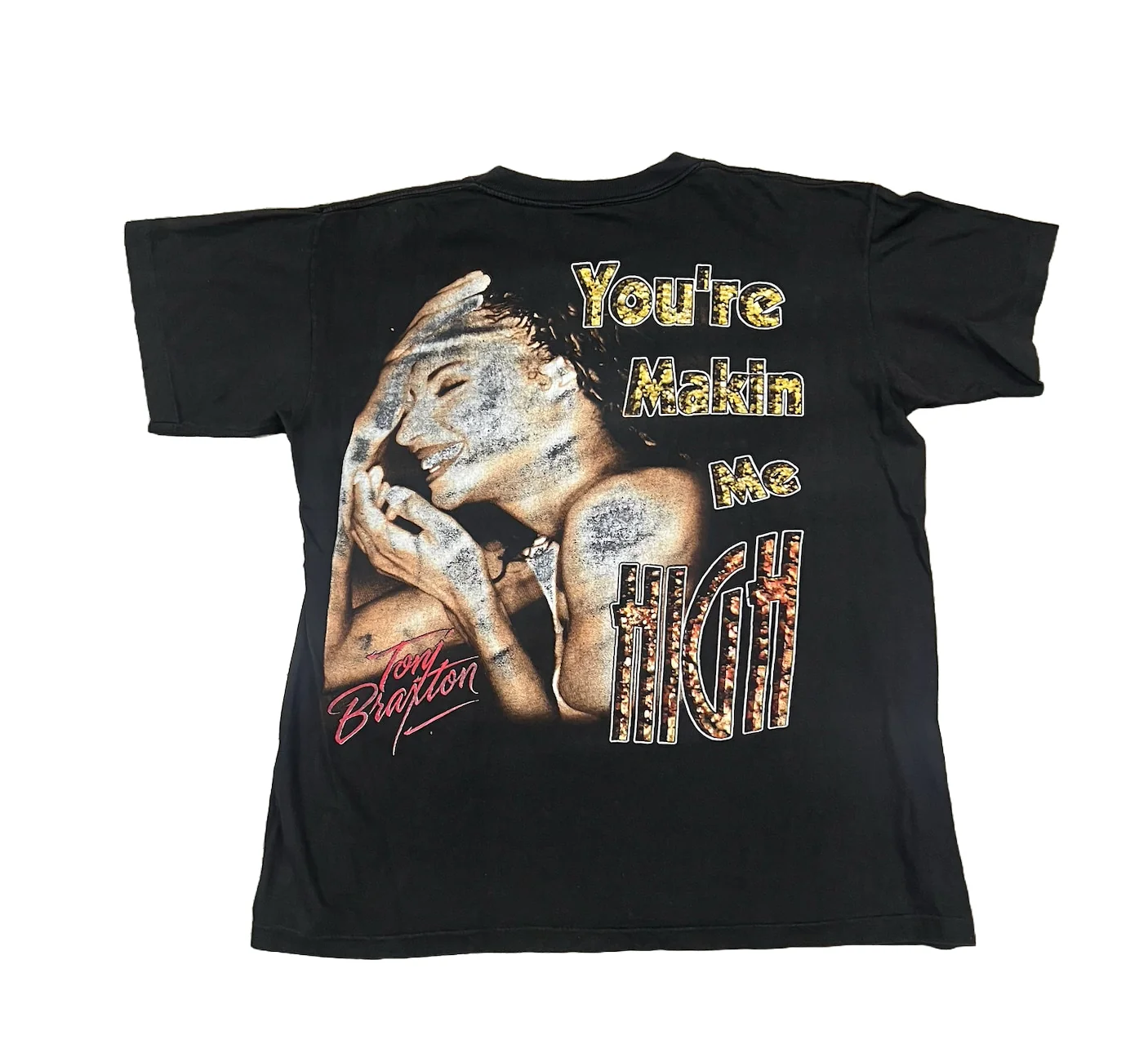 Toni Braxton 'High' Vintage Tee - Image 2