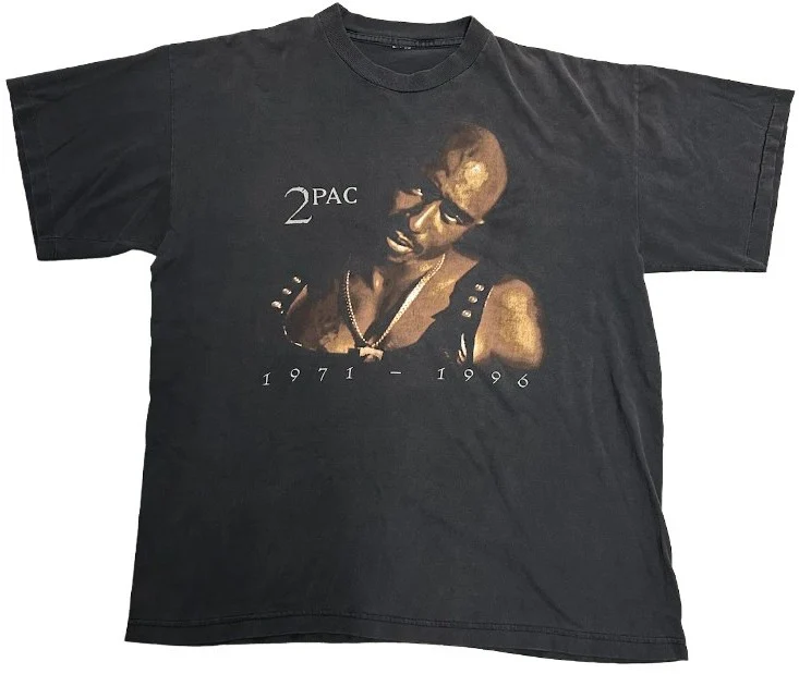 Tupac '71 - 96' Vintage Tee