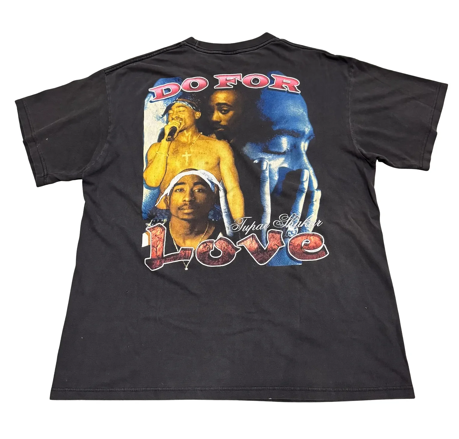Tupac Shakur 'Do For Love' Vintage Tee - Image 2