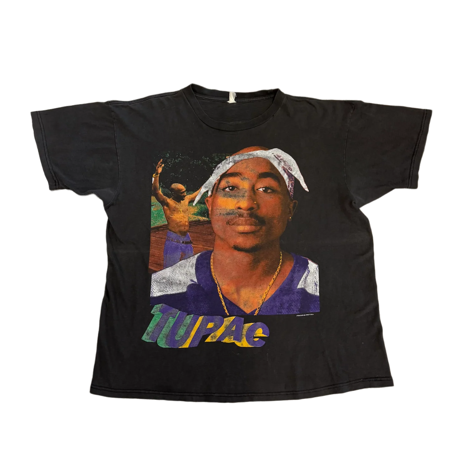 Tupac Shakur 'So Many Tears' Vintage Black Tee