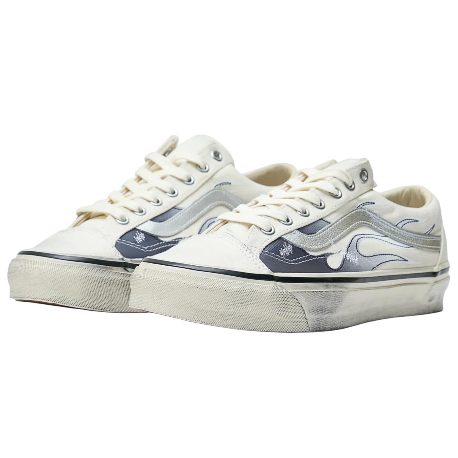 Vans LX Old Skool Archive Flame 'White' - Image 2