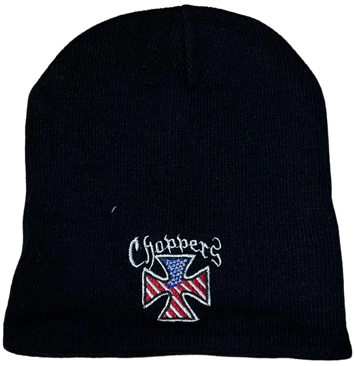 West Coast Choppers 'American Cross' Beanie