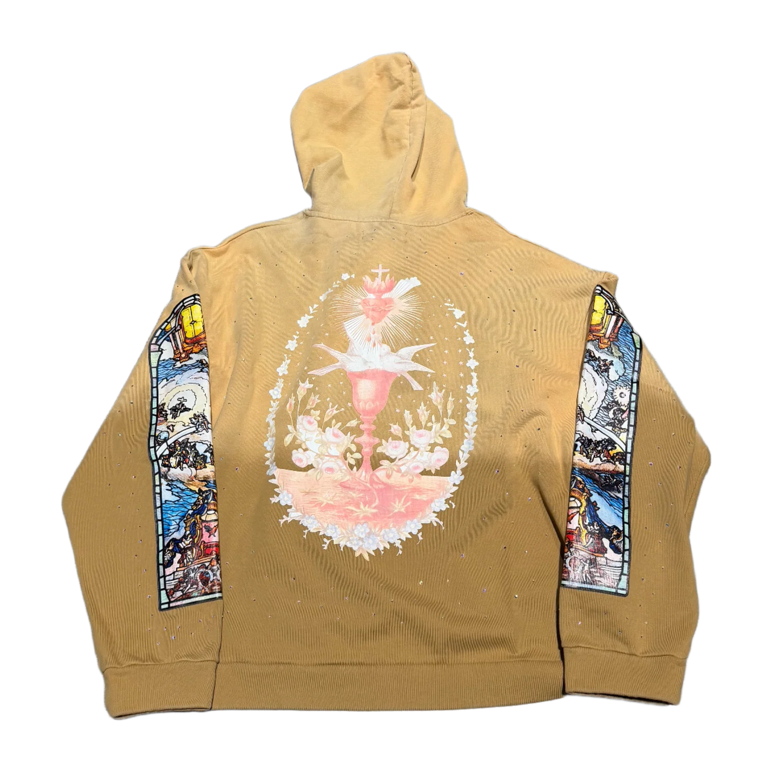 Who Decides War 'Chalice' Brown Hoodie - Image 2
